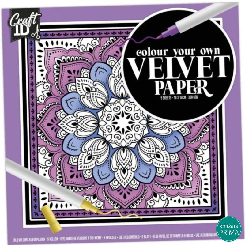 Bojanka za odrasle - Plišana ljubičasta 