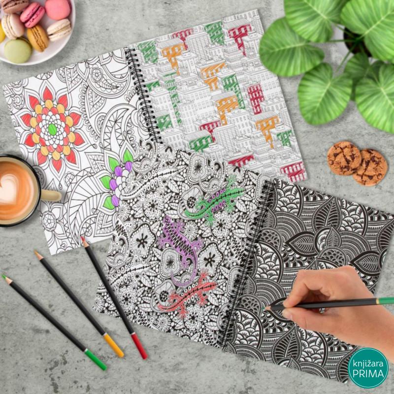 Bojanka za odrasle - Cveće 