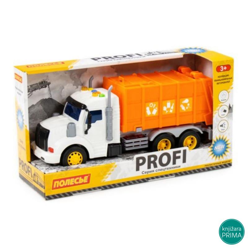 Kamion đubretarac sa svetlom i zvukom 