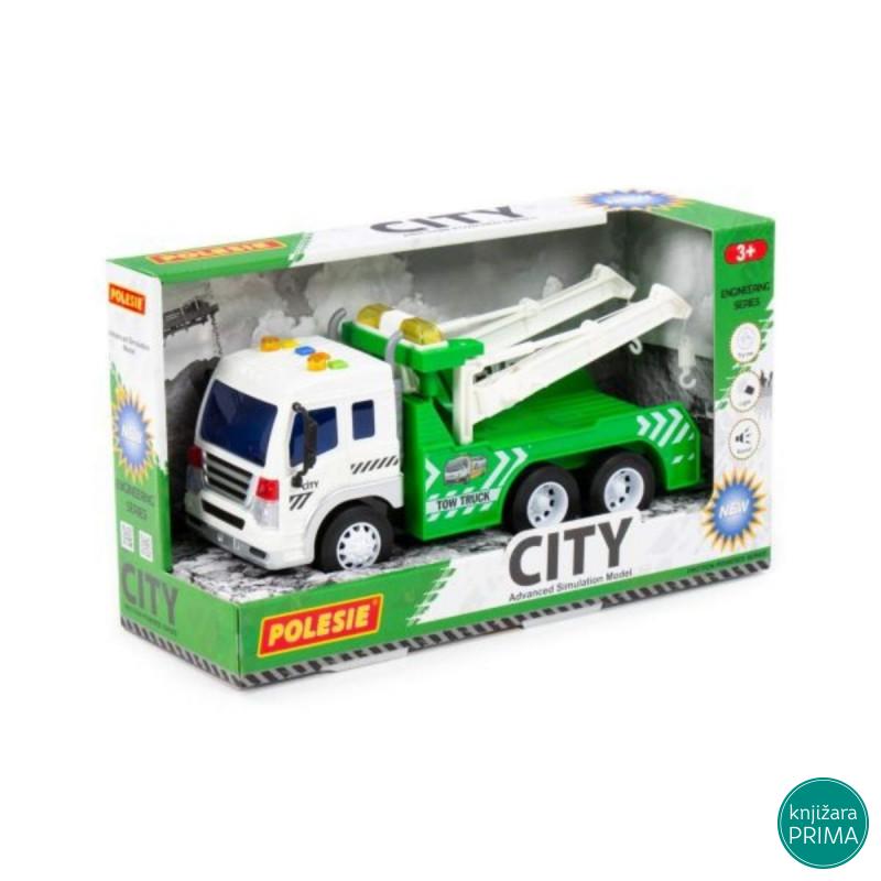 Kamion šlep služba sa svetlom i zvukom 