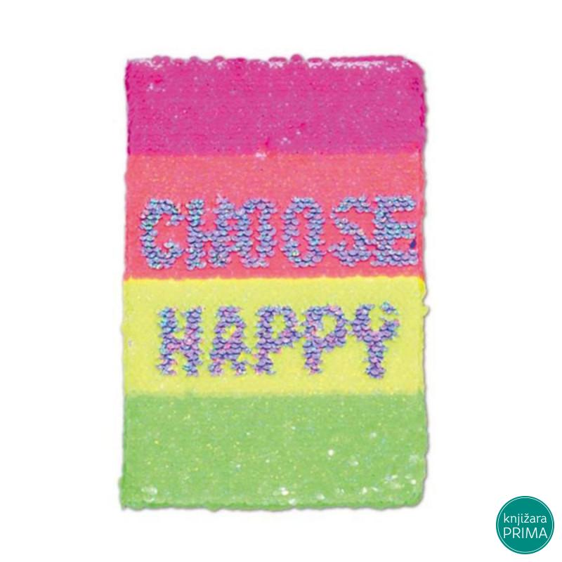 Notes piši-briši A5 Choose happy 