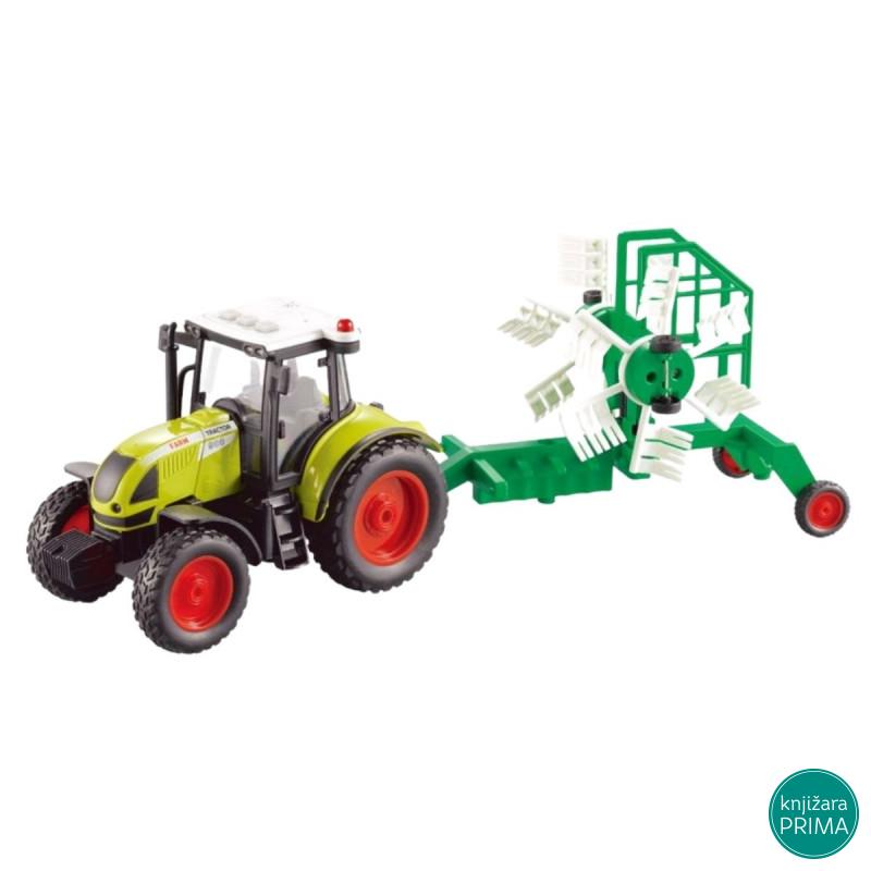 Traktor sa priključnom mašinom sa zvukom 1:16 