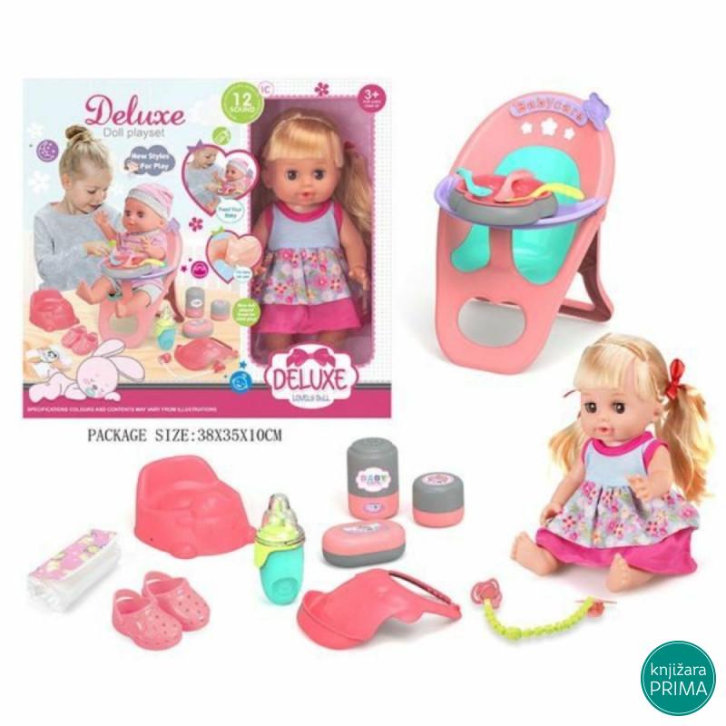 Lutka beba sa dodacima 