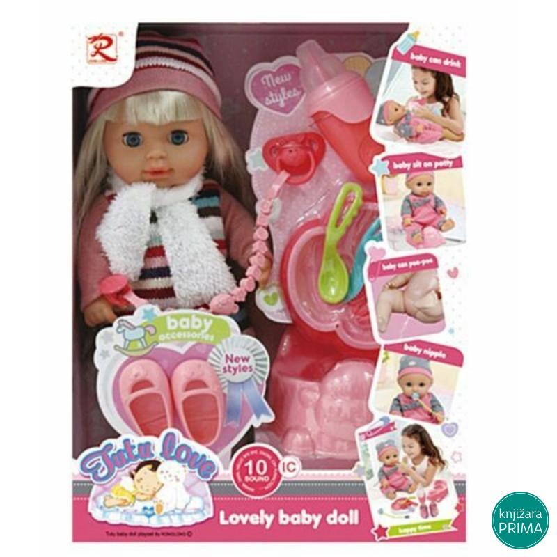 Lutka beba sa dodacima 