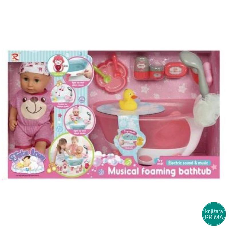 Lutka beba sa dodacima za kupanje 