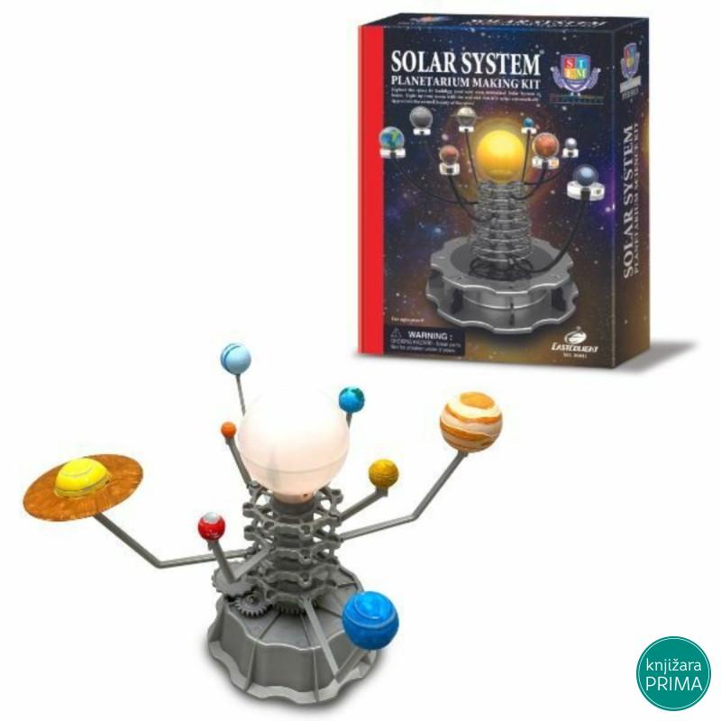 Kreativni set napravi solarni sistem 