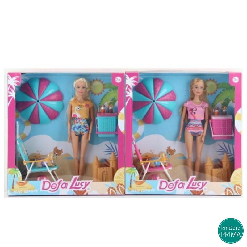Lutka DEFA na plaži 