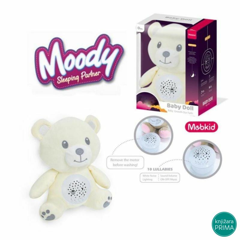 Meda sa projektorom i muzikom 