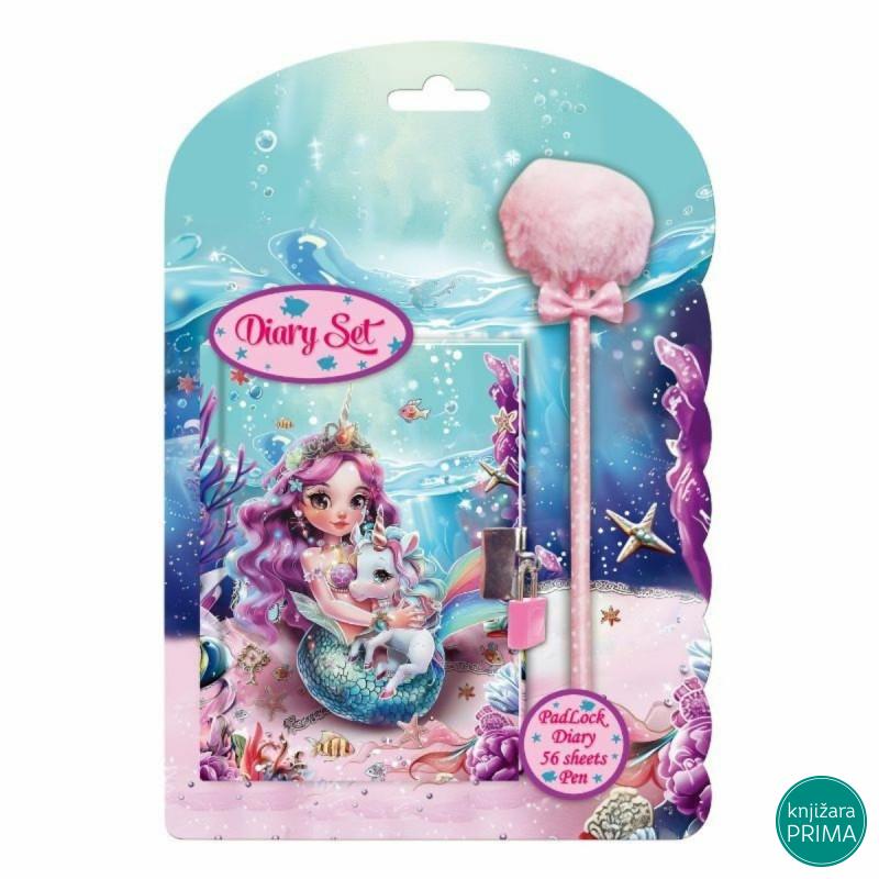 Dnevnik sa olovkom Sirena 