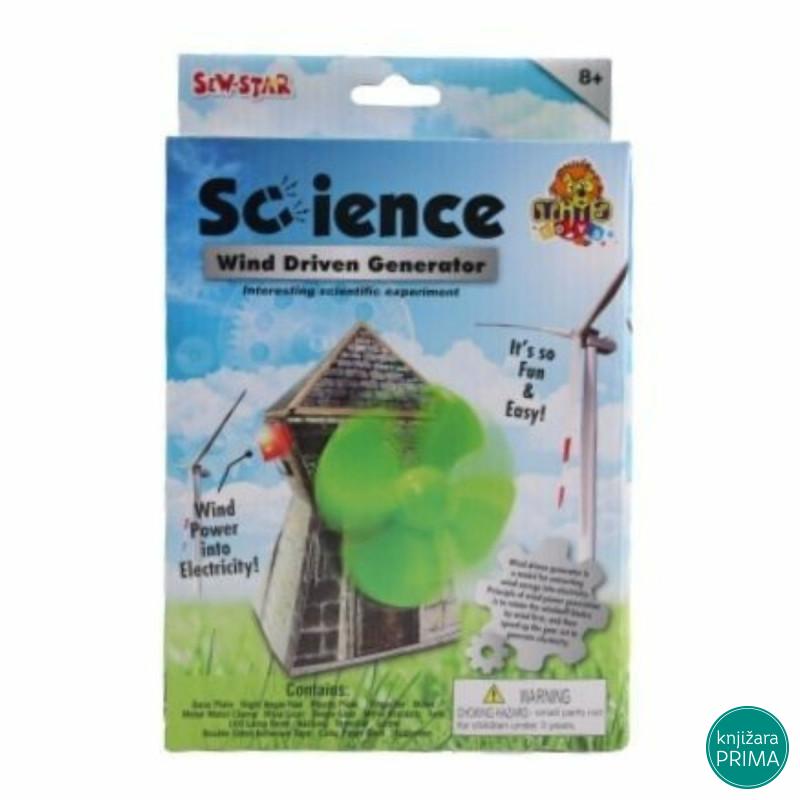 Napravi svoju vetrenjaču - kreativni set 