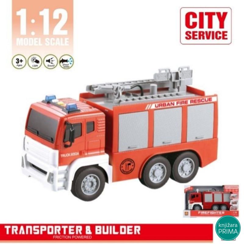 Vatrogasni kamion sa zvukom i svetlom 