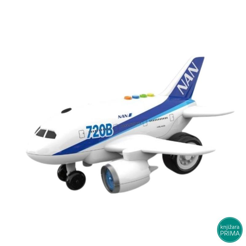 Avion sa zvukom i svetlom 