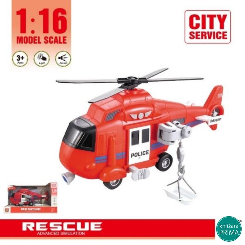 Vatrogasni helihopter sa zvukom i svetlom 