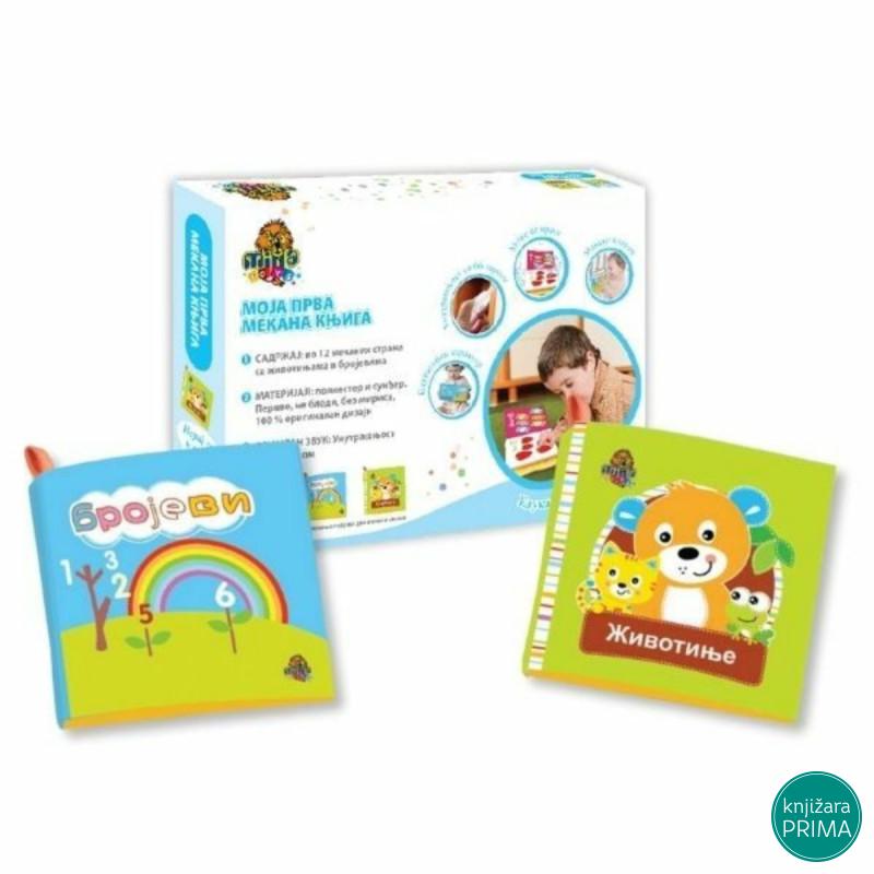 Moja prva mekana knjiga - Brojevi i životinje 