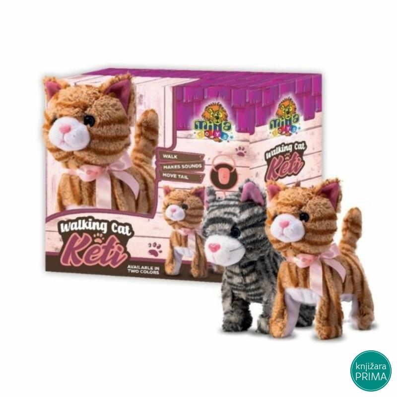 Maca Keti MILLA plišana maca koja šeta 