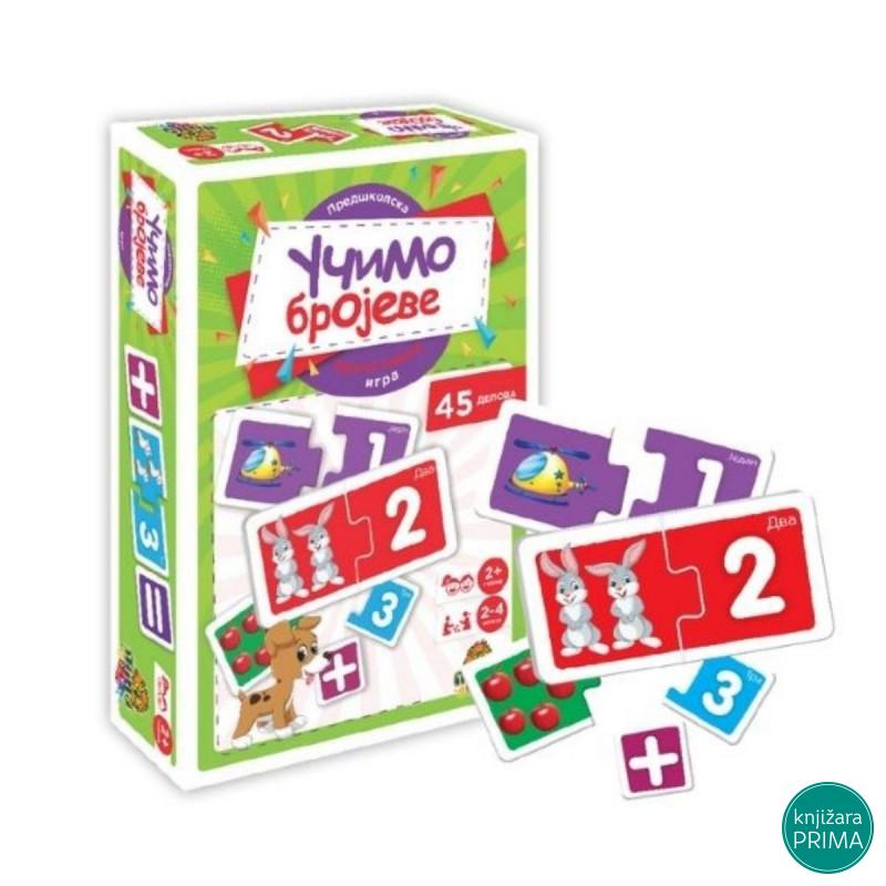 Učimo brojeve - edukativna slagalica 