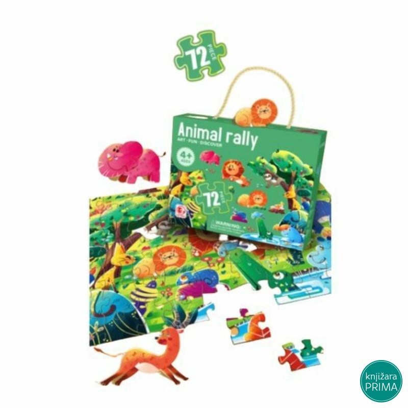 Puzzle Životinjska zabava 72 