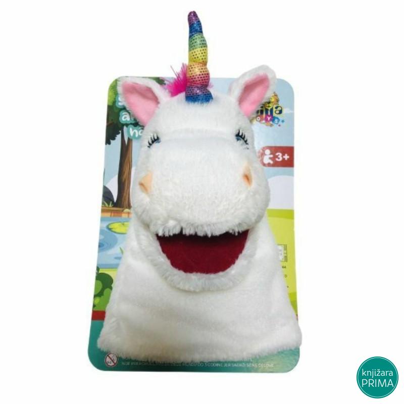 Plišana igračka za ruku Jednorog koji peva 