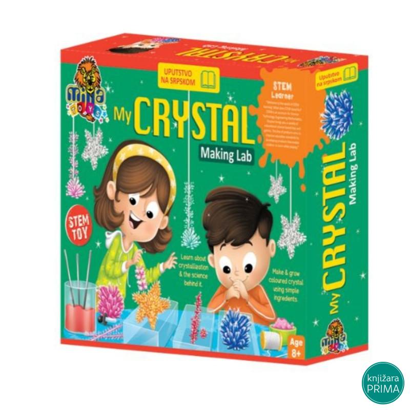 Moja laboratorija za pravljenje kristala eksperiment set 
