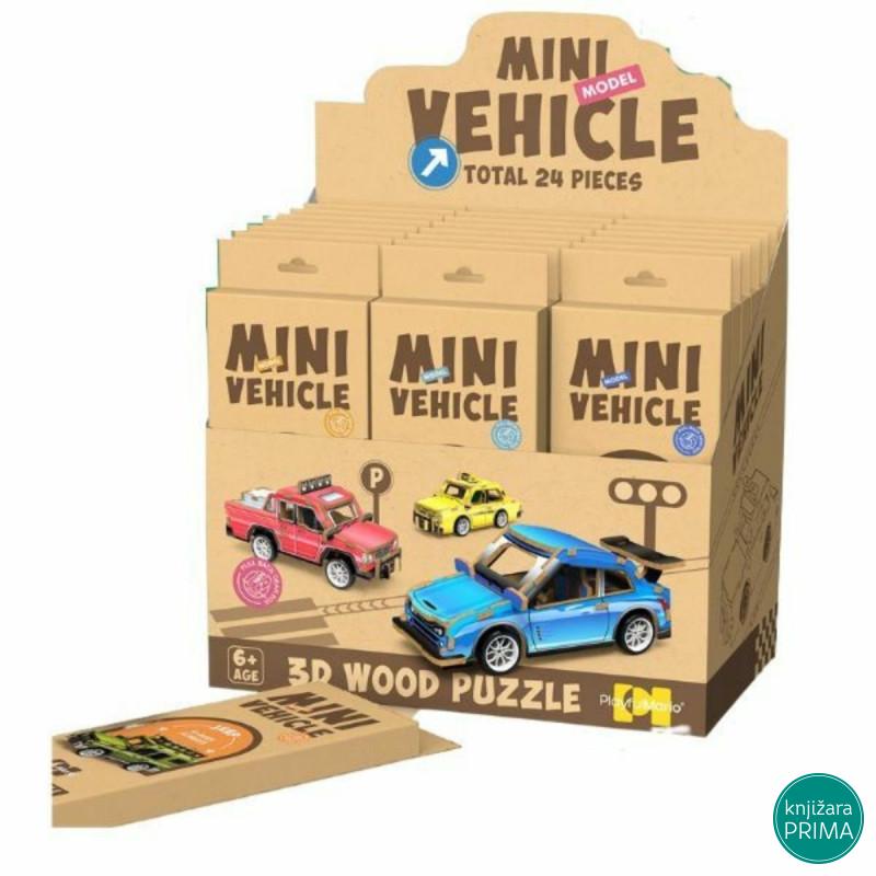 Drvene 3D puzzle Vozila 