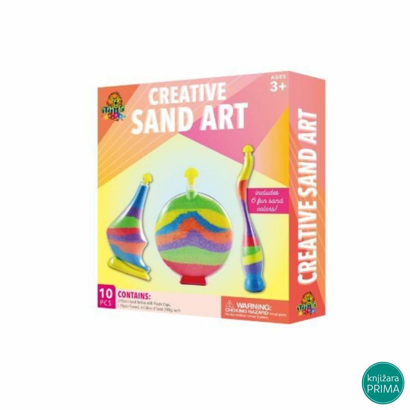 Kreativni set dekorativni pesak u boci 
