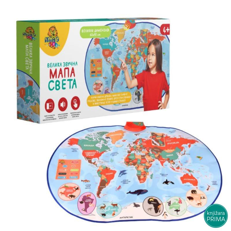 Velika zvučna mapa sveta 