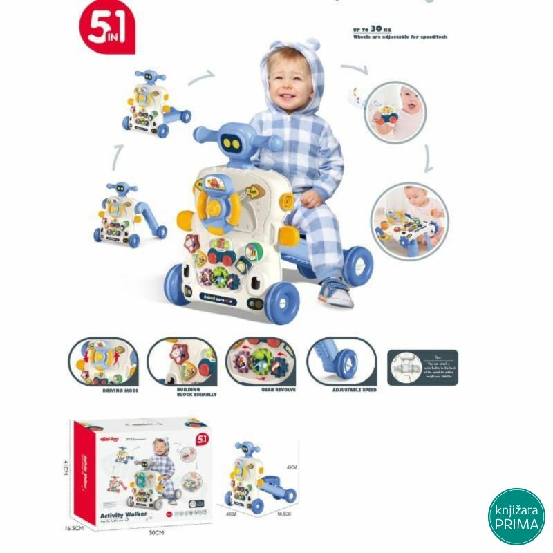 Hodalica za bebe plava 