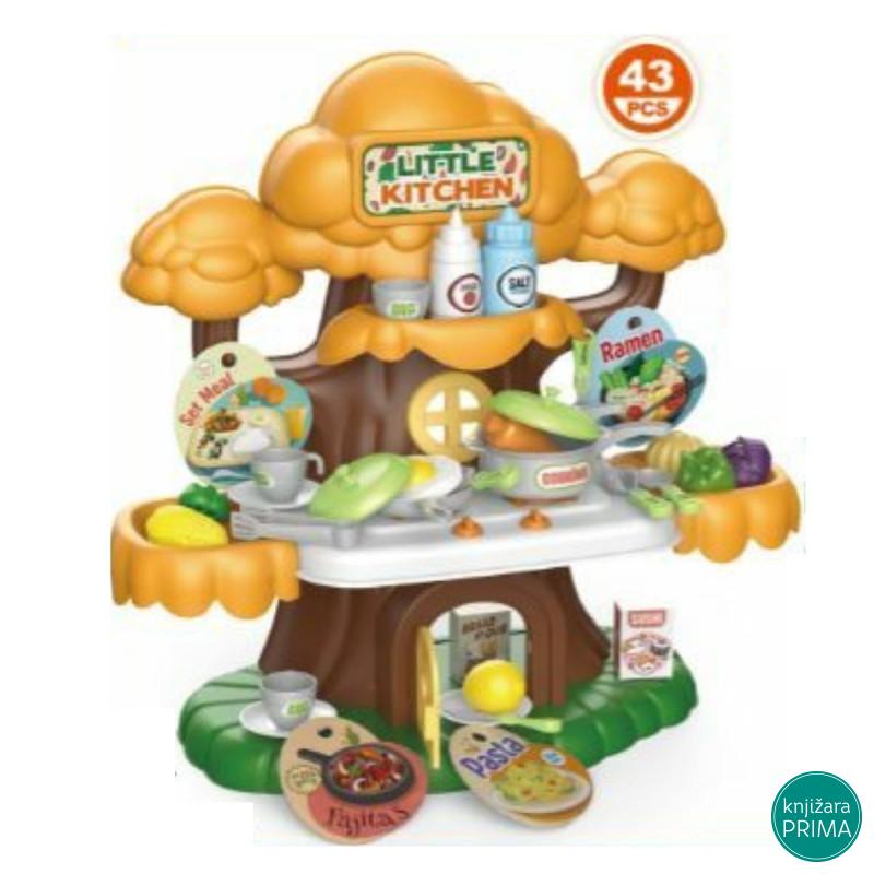 Kućica sa kuhinjom na drvetu 