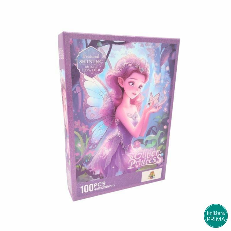 Puzzle GLITTER Princess 100 