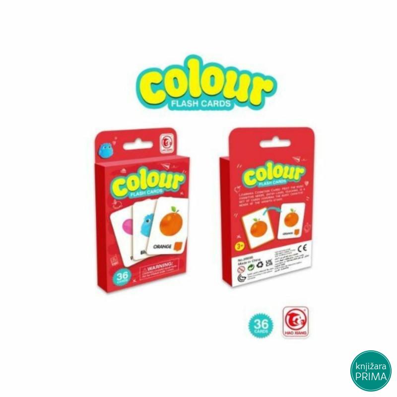 Boje - edukativne kartice 