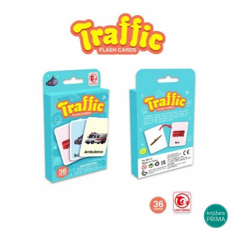 Saobraćaj - edukativne kartice 