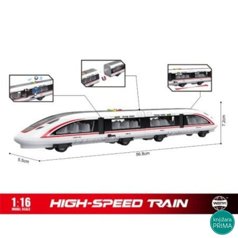 Voz sa zvukom i svetlom 