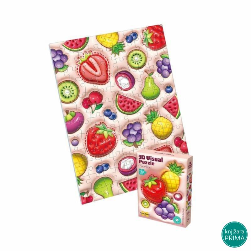 Puzzle 3D Voće 120 