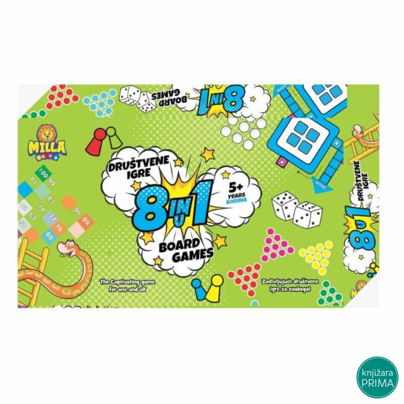 Društvene igre 8u1 