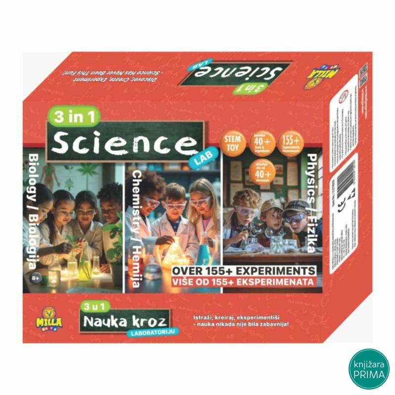 Eksperiment set - nauka krozlaboratoriju 3u1 