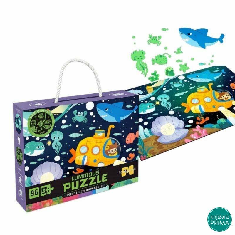 Puzzle koje svetle u mraku 96 
