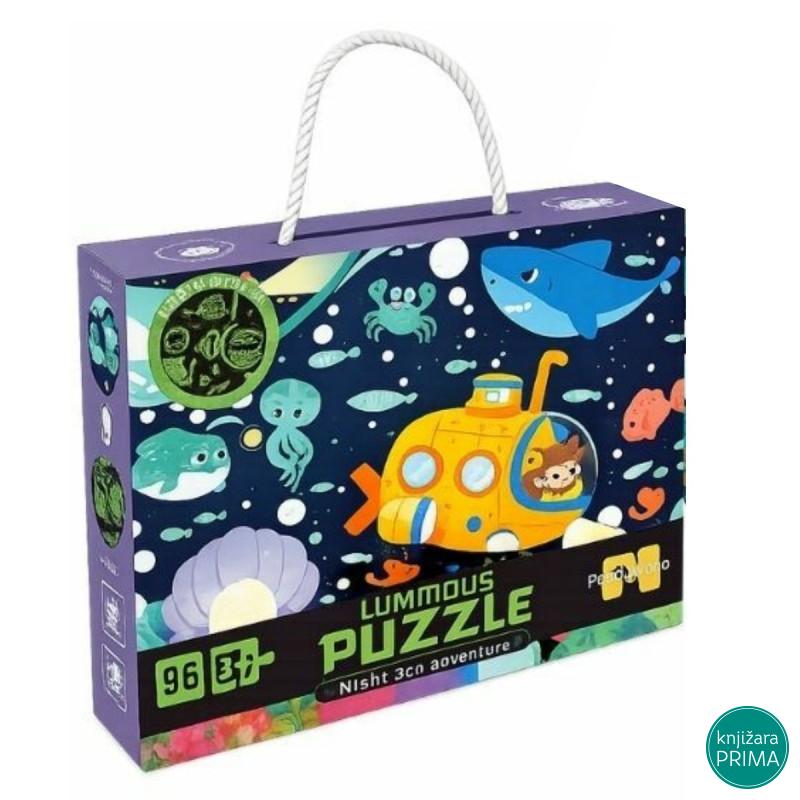 Puzzle koje svetle u mraku 96 
