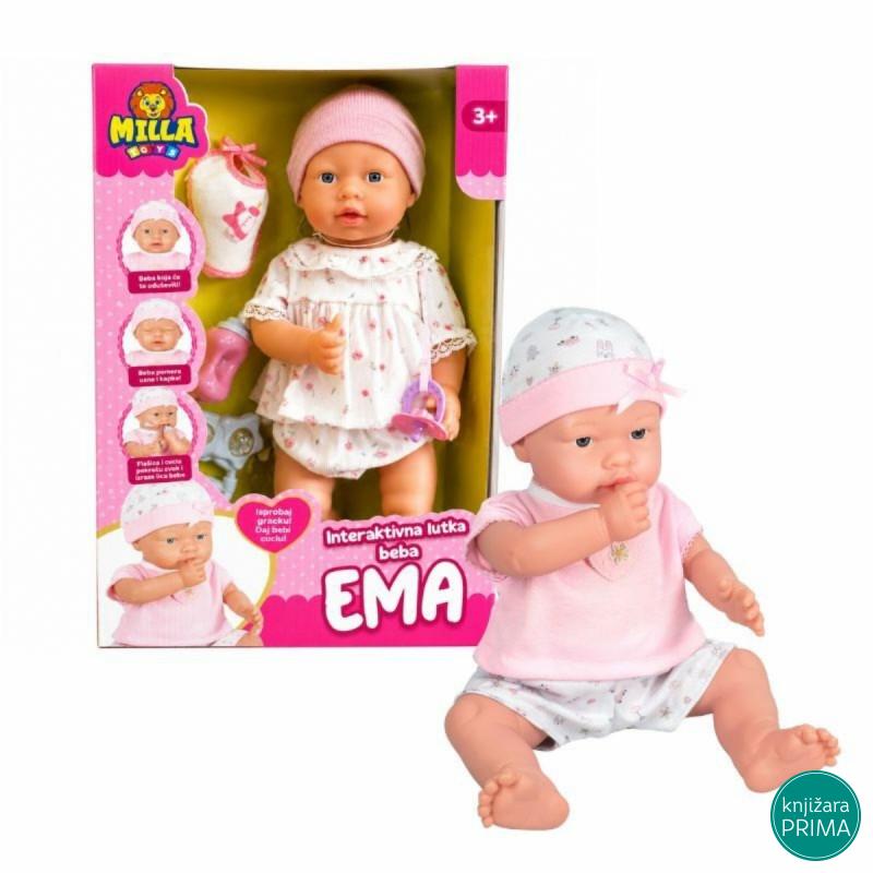 Interaktivna lutka beba Ema 