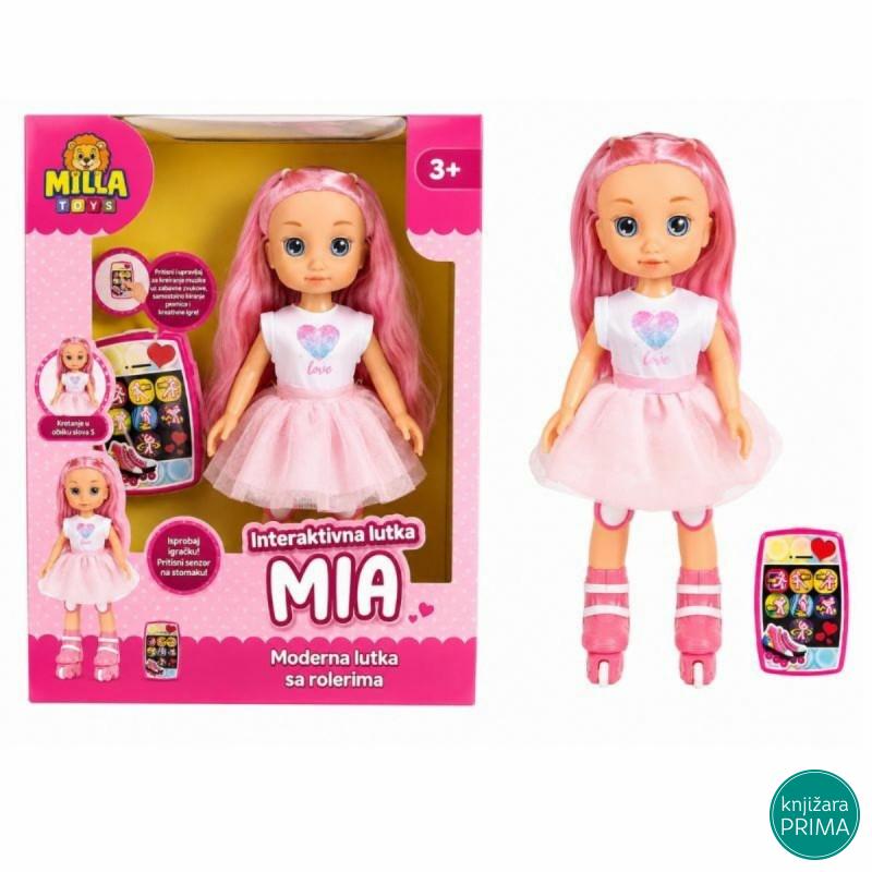 Interaktivna lutka beba Mia 