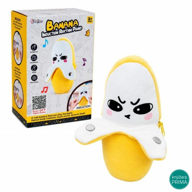 Interaktivna muzička igračka Banana 