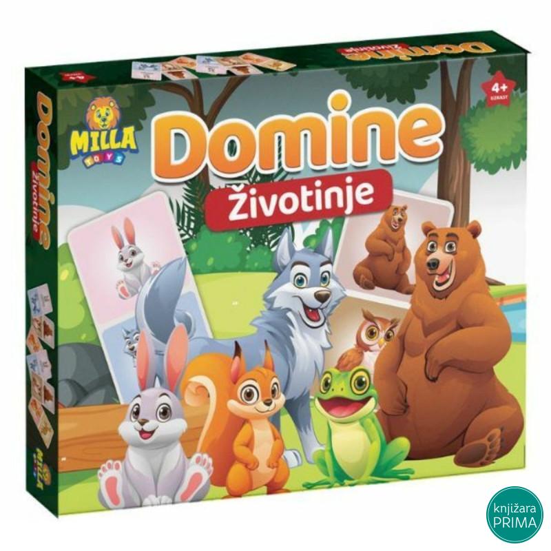 Društvena igra domine životinje 