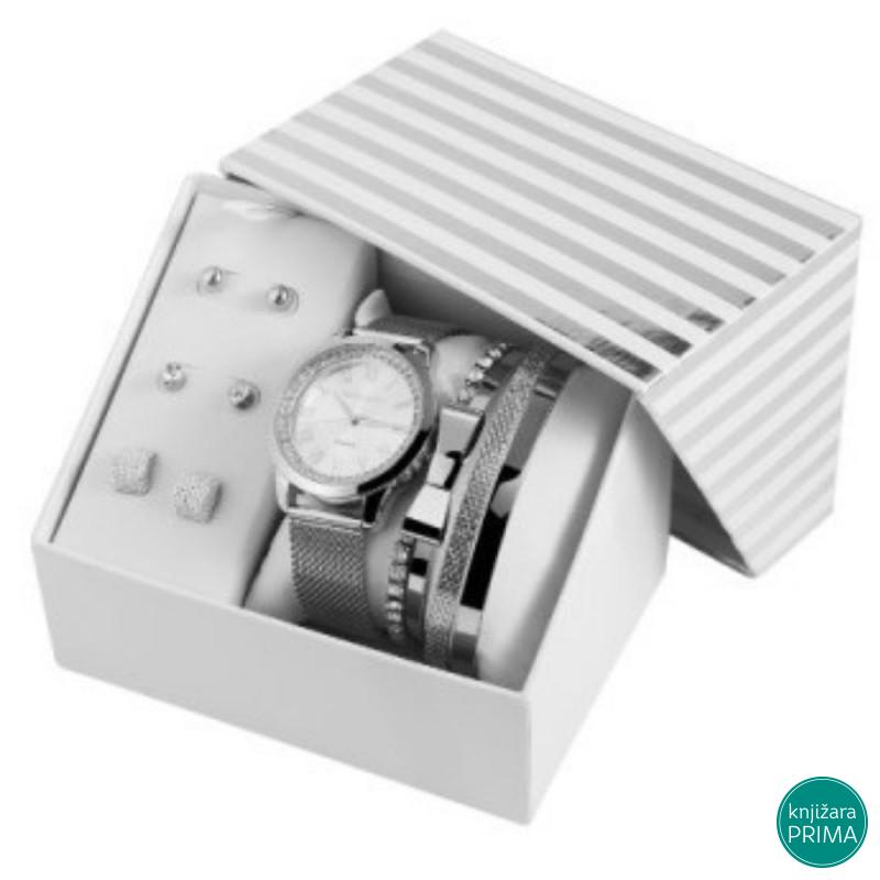 Ženski poklon set EXELLANC sat i nakit 