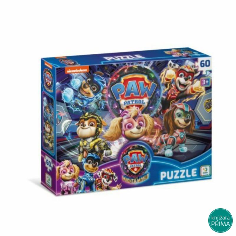 Puzzle Patrolne šape u svemiru 60 