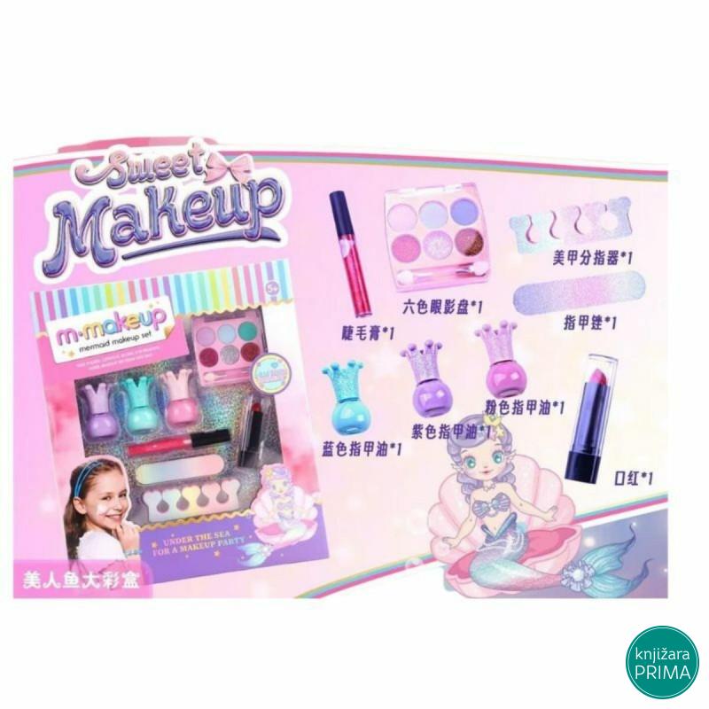 Set za šminkanje i sređivanje noktiju 