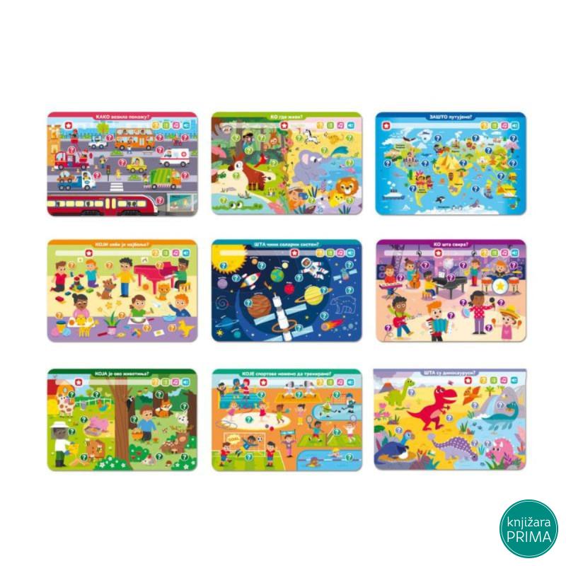 Pametna zvučna tabla - Milion zašto sa Robijem 