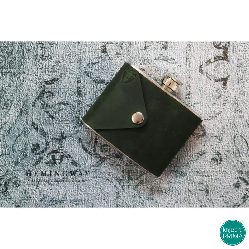 Novčanik, futrola za naočare i pljoska HEMINGWAY Hunters gift box 