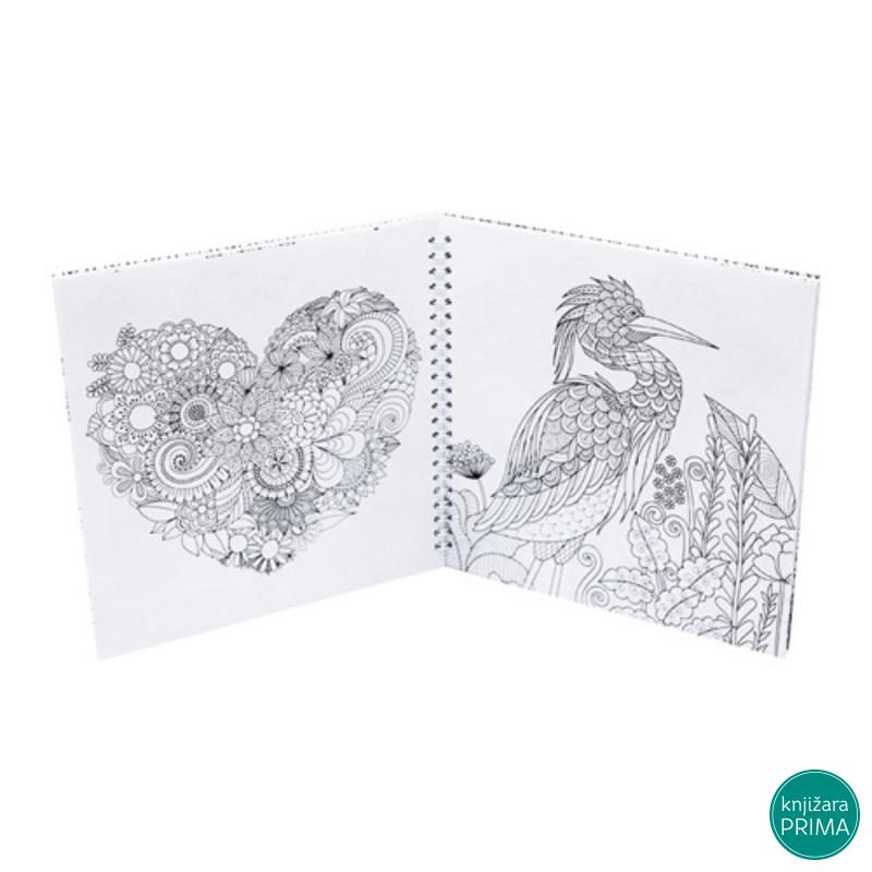 Bojanka za odrasle VRABAC Mandale 