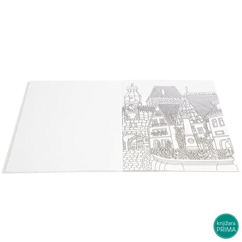 Bojanka za odrasle VRABAC Cities 