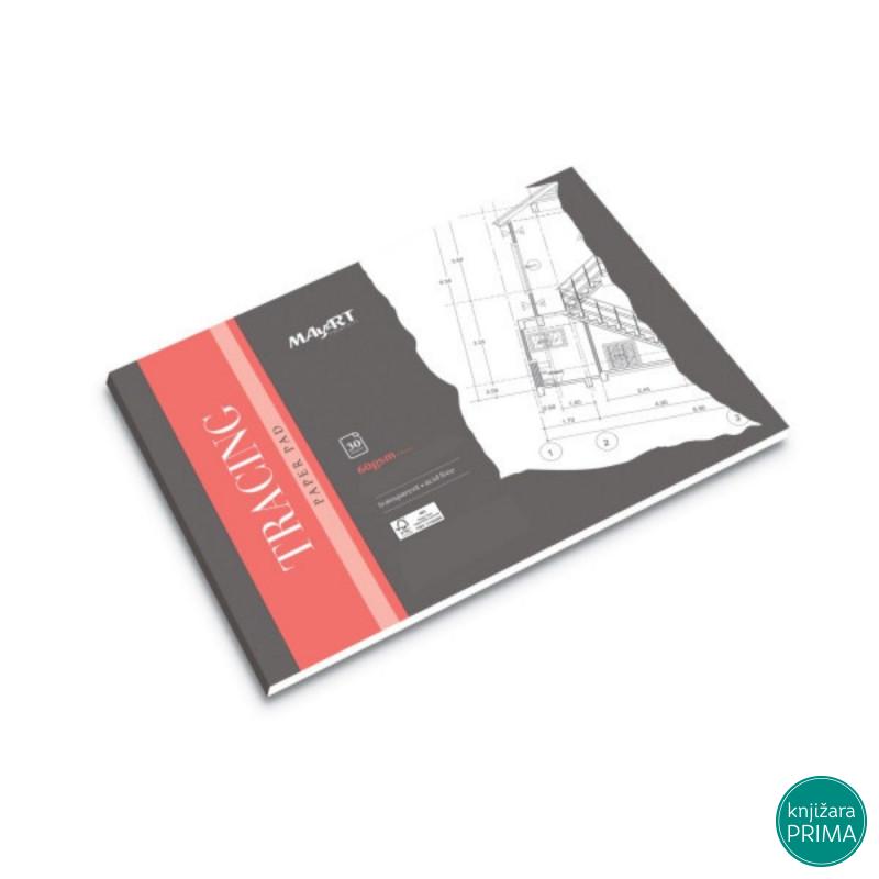 Blok za crtanje paus papir A3 30L 60G 