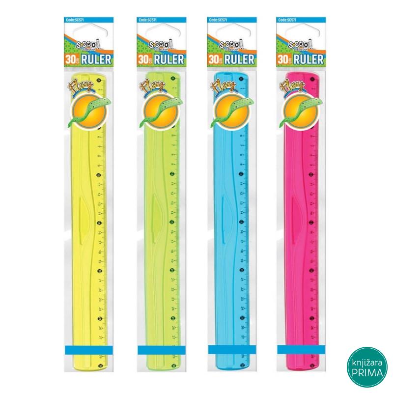 Lenjir SCOOL Flexy 30cm 